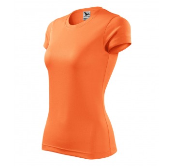Koszulka damska Malfini FANTASY 140 - neon mandarine
