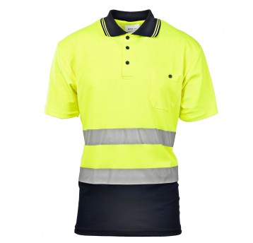 Koszulka polo BRIXTON FLASH kat. II - żółty