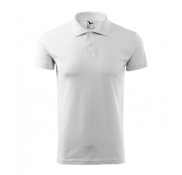 Koszulka polo Malfini SINGLE J. 202 męska - biały