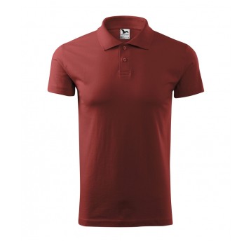 Koszulka polo Malfini SINGLE J. 202 męska - bordowy