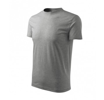 Koszulka unisex Malfini Classic 101 - ciemnoszary melanż