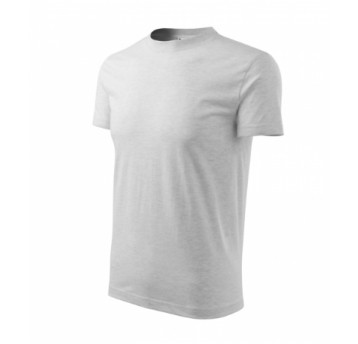 Koszulka unisex Malfini HEAVY 110 - jasnoszary melanż