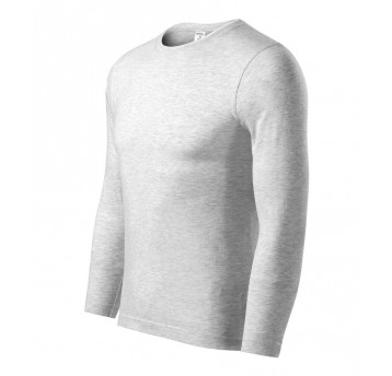 Koszulka unisex Piccolio PROGRESS LS P75 - jasnoszary melanż