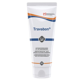 Krem ochronny na oleje, smary i kleje TRAVABON - tubka 100ml
