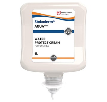 Krem ochronny wodoodporny Stokoderm Aqua PURE - wkład do dozownika 1L