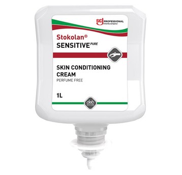 Krem pielęgnacyjny skórę Stokolan Sensitive PURE - wkład do dozownika 1L