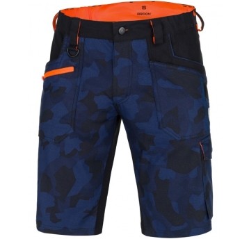Krótkie spodenki ARDON CREATRON - camo niebieski