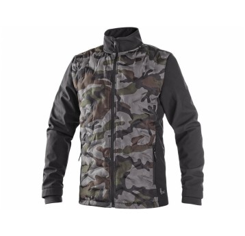 Kurtka CXS CAMO męska - camo-czarny
