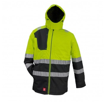 Kurtka męska ocieplana męska długa URGENT 979