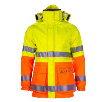 Kurtka multifunkcyjna PROS 3/4 model 283 - żółty-pomarańczowy