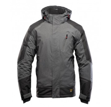 Kurtka ocieplana SEVEN KINGS PRO - stalowy/czarny