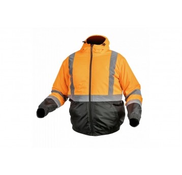Kurtka ostrzegawcza OKER ocieplana - pomarańczowy