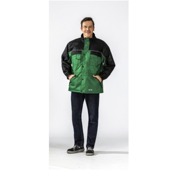 Kurtka parka Outdoor Dust PLANAM - zielony/czarny
