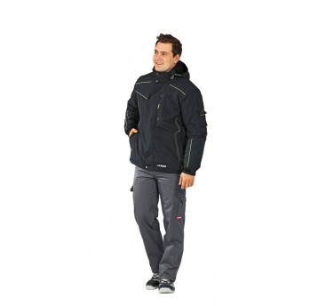 Kurtka PLANAM Outdoor Neon - szary/zielony