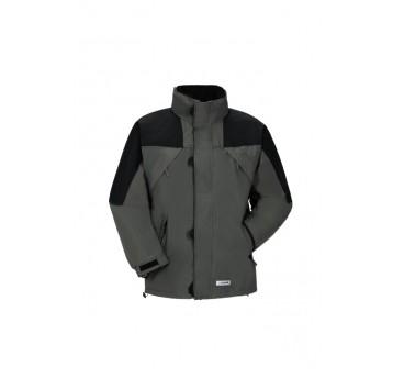 Kurtka PLANAM Outdoor Redwood 2w1 - cynkowy/czarny