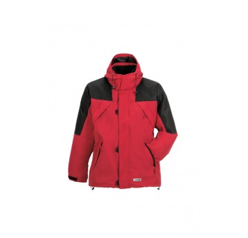Kurtka PLANAM Outdoor Redwood 2w1 - czerwony/czarny