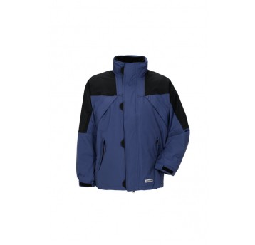Kurtka PLANAM Outdoor Redwood 2w1 - niebieski/czarny