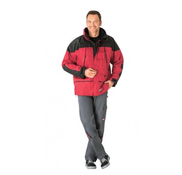 Kurtka PLANAM Outdoor Twister - czerwony/czarny
