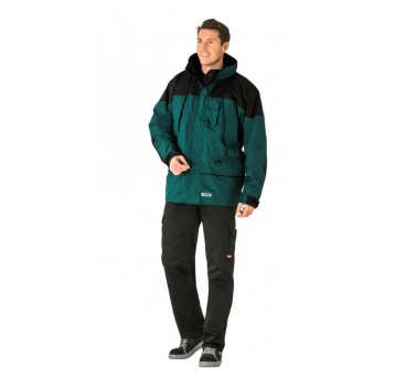 Kurtka PLANAM Outdoor Twister - zielony/czarny