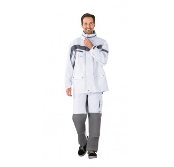 Kurtka PLANAM Plaline All-weather - biały/cynkowy