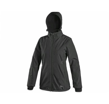 Kurtka softshell CXS NEVADA damska - czarny