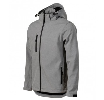 Kurtka softshell męska Malfini PERFORMANCE 522 - ciemnoszary melanż