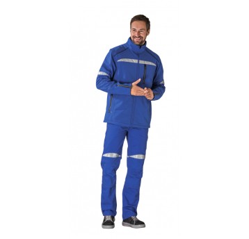 Kurtka softshell PLANAM DuraWork - chabrowo/czarny