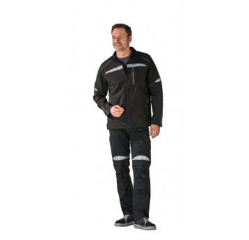 Kurtka softshell PLANAM DuraWork - czarny/szary