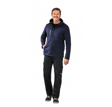 Kurtka softshell PLANAM Outdoor Hawk - granatowy