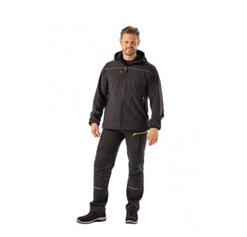 Kurtka softshell PLANAM rECOline 6750 - czarny