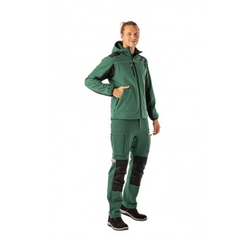 Kurtka softshell PLANAM rECOline 6753 - zielony