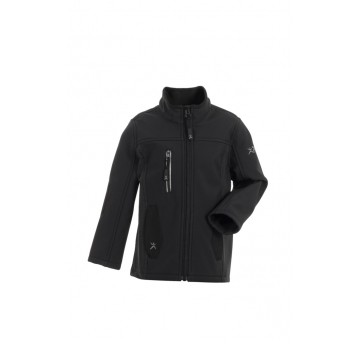 Kurtka softshell Pure PLANAM NORIT dziecięca - czarny