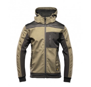 Kurtka softshell SEVEN KINGS SOFTSHELL - khaki