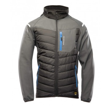 Kurtka softshell SEVEN KINGS TOPAZ - stalowy
