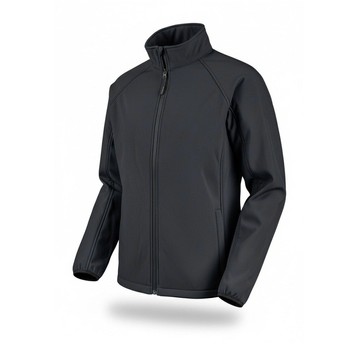 Kurtka softshellowa Active Gear Softy Black Jacket - czarny