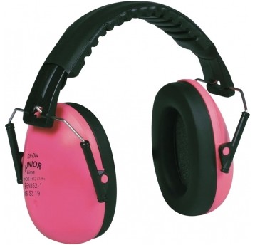 Nauszniki ochronne dziecięce OX-ON Junior Basic Pink