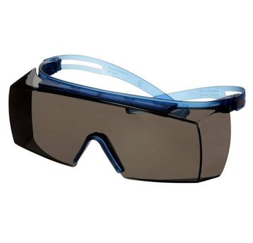 Okulary ochronne nakładkowe 3M SecureFit 3702SGAF - ramka niebieska