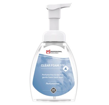 Pianka do mycia rąk bezzapachowa Clear Foam PURE - opakowanie z pompką 250ml