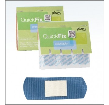 Plastry wykrywalne Plum QuickFix 5513 (45szt.) - wkład do dozownika