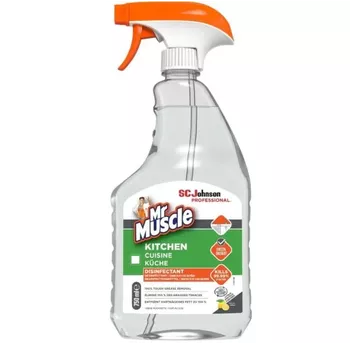 Płyn odtłuszczający i dezynfekujący do kuchni Mr Muscle Kitchen - 750ml