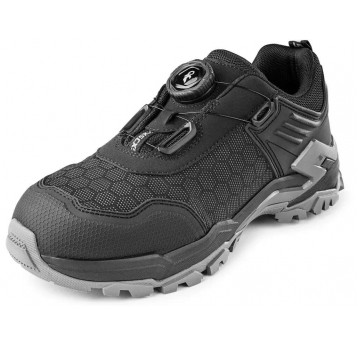 Półbuty ochronne CXS PU-TECH ZIREX S3S - szaro-czarny