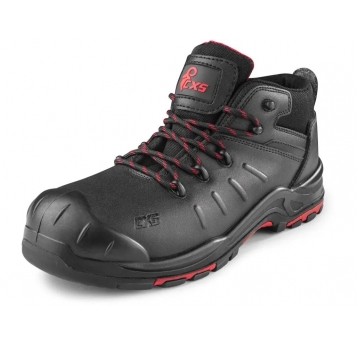 Półbuty ochronne CXS ROCK JADE S3S - czarno-czerwony