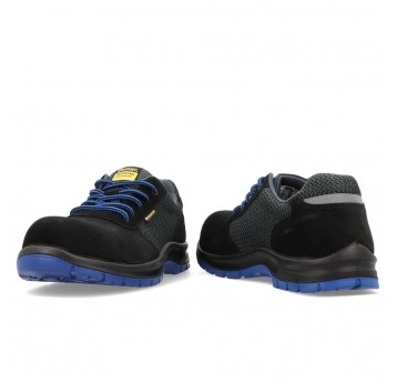 Półbuty ochronne męskie DEMAR X-FLOW SOLID O1 - niebieski-czarny