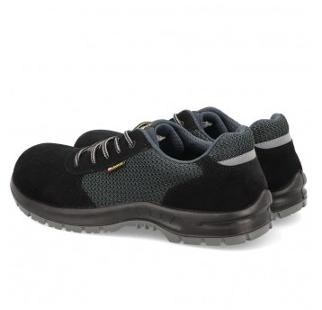 Półbuty ochronne męskie DEMAR X-FLOW SOLID O1 - szary-czarny