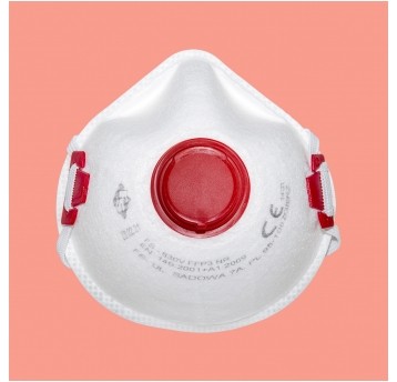 Półmaska filtrująca FS-630V FFP3 NR z zaworkiem (50szt.)