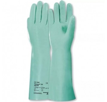 Rękawice chemoodporne KCL Tricotril 737 - zielony