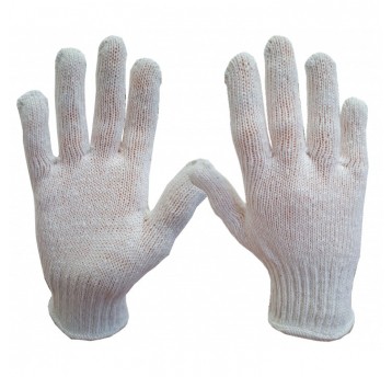 Rękawice dziane M-GLOVE NATU WHITE KAT.I. - 10
