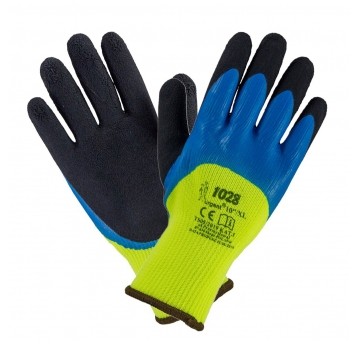 Rękawice impregnowane pokryte gumą URGENT 1028 zima - 10
