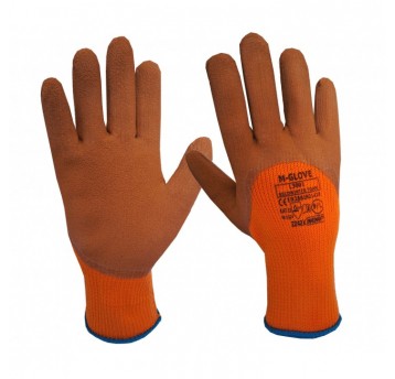 Rękawice ocieplane M-GLOVE L3001 RECOWINTER FOAM 2242X ORANGE