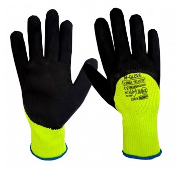 Rękawice ocieplane M-GLOVE L3001 YELLOW 2242X